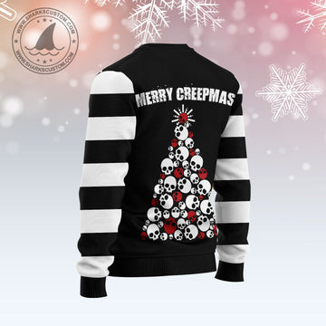 litzzy Skull Creepmas T2710 Ugly Christmas Sweater -  Best Gift For Christmas, Noel Malalan - Christmas Signature sweater   