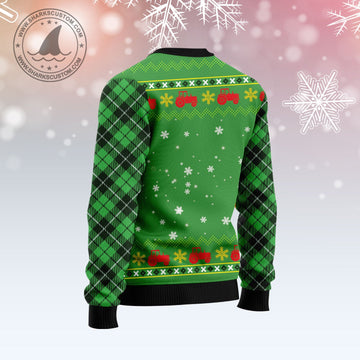 litzzy Tractor Santa T0211 Ugly Christmas Sweater -  Best Gift For Christmas, Noel Malalan - Christmas Signature sweater   
