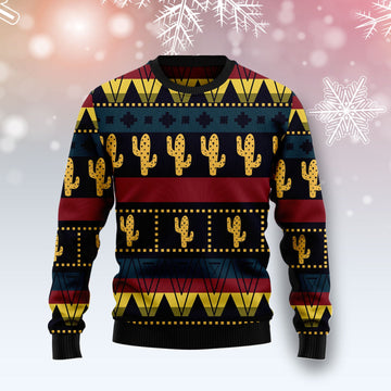 litzzy Cactus Group Pattern T0411 Ugly Christmas Sweater -  Best Gift For Christmas, Noel Malalan - Christmas Signature sweater   