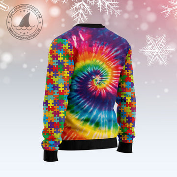 litzzy Autism Christmas Tree T0511 Ugly Christmas Sweater -  Best Gift For Christmas, Noel Malalan - Christmas Signature sweater   