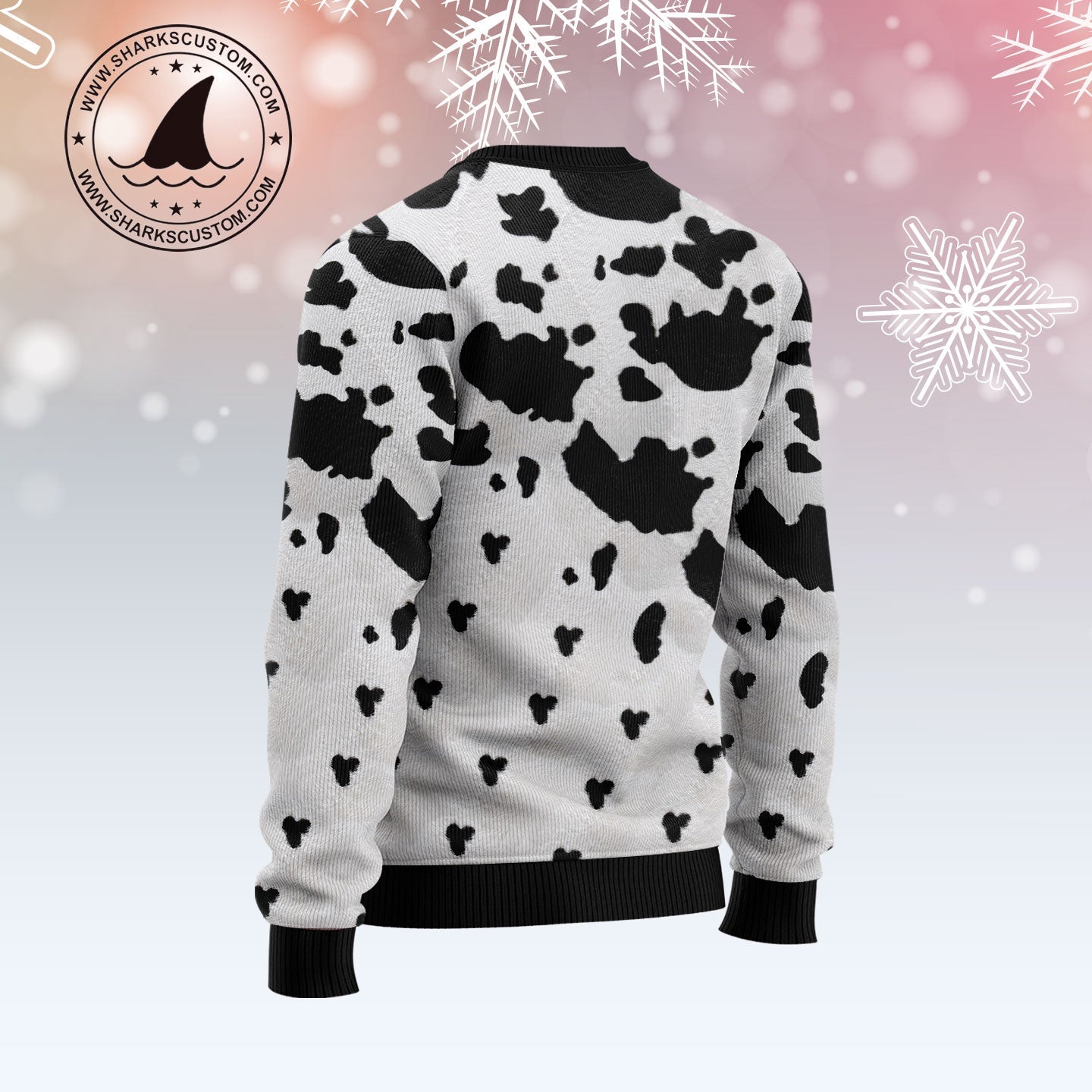 litzzy Cow Bell Rings T1111 Ugly Christmas Sweater -  Best Gift For Christmas, Noel Malalan - Christmas Signature sweater   