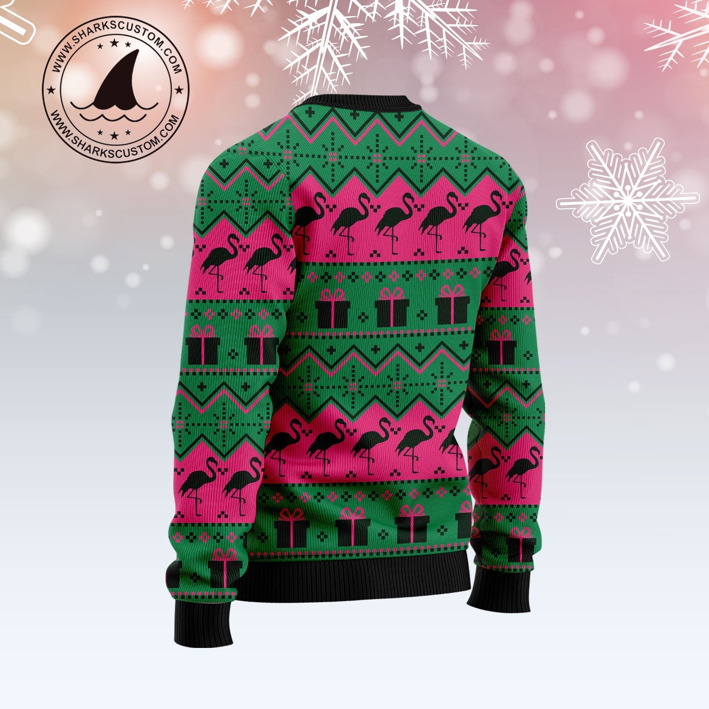 litzzy Flamingle Bells T1711 Ugly Christmas Sweater -  Best Gift For Christmas, Noel Malalan - Christmas Signature sweater   