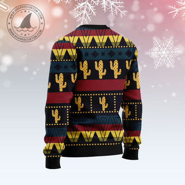 litzzy Cactus Group Pattern T0411 Ugly Christmas Sweater -  Best Gift For Christmas, Noel Malalan - Christmas Signature sweater   