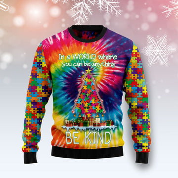 litzzy Autism Christmas Tree T0511 Ugly Christmas Sweater -  Best Gift For Christmas, Noel Malalan - Christmas Signature sweater   