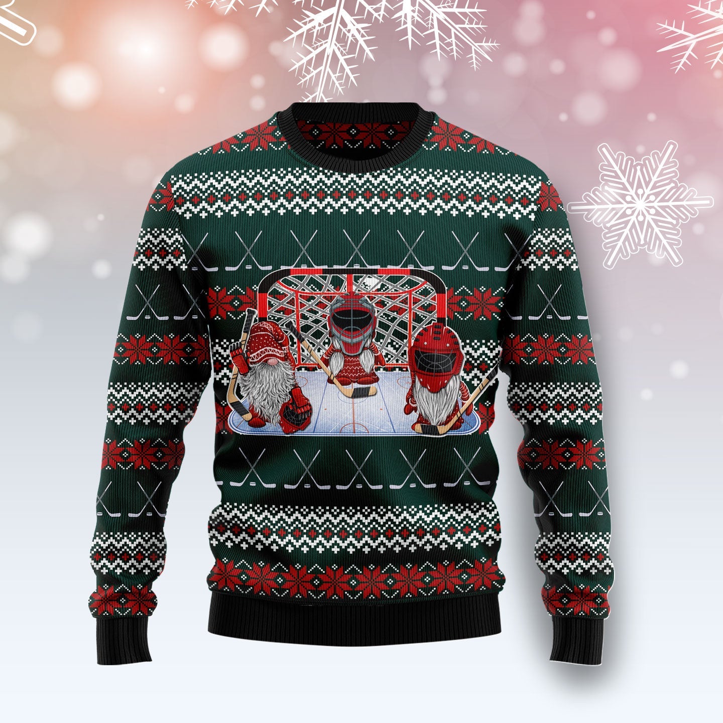 litzzy Hockey Gomies T1211 Ugly Christmas Sweater -  Best Gift For Christmas, Noel Malalan - Christmas Signature sweater   