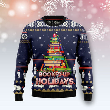 litzzy Book Christmas Tree T2910 Ugly Christmas Sweater -  Best Gift For Christmas, Noel Malalan - Christmas Signature sweater   