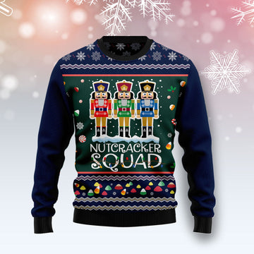 litzzy Nutcracker Squad T1410 Ugly Christmas Sweater -  Best Gift For Christmas, Noel Malalan - Christmas Signature sweater   