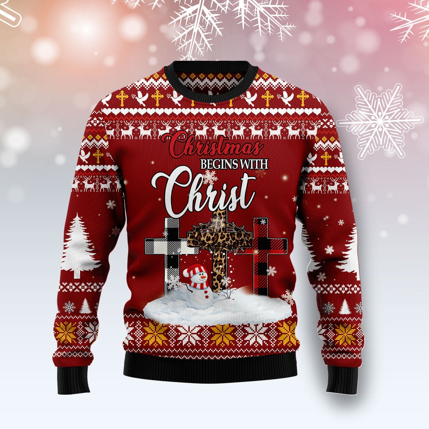 litzzy Christian Christmas T2710 Ugly Christmas Sweater -  Best Gift For Christmas, Noel Malalan - Christmas Signature sweater   
