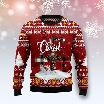 litzzy Christian Christmas T2710 Ugly Christmas Sweater -  Best Gift For Christmas, Noel Malalan - Christmas Signature sweater   