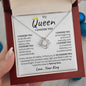 litzzy My Queen - I choose you in any version of reality - Soulmate necklace - Gift For Wife, Girlfriend Jewelry   