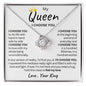 litzzy My Queen - I choose you in any version of reality - Soulmate necklace - Gift For Wife, Girlfriend Jewelry   