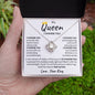litzzy My Queen - I choose you in any version of reality - Soulmate necklace - Gift For Wife, Girlfriend Jewelry   