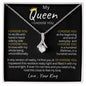 litzzy To My Queen - I Choose You - Soulmate Necklace Gift - Gift For Beautifull Wife, Girlfriend Jewelry   
