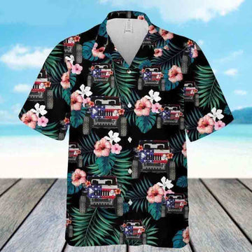 litzzy Hawaiian Aloha Shirts American Flag 4Th Of July Jee - Aloha shirt Hawaiian Hawaii Shirt For Summer Hawaii Shirt Style 1 XS 