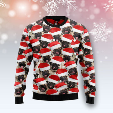 litzzy Pug Group Awesome TY0511 Ugly Christmas Sweater -  Best Gift For Christmas, Noel Malalan - Christmas Signature sweater   
