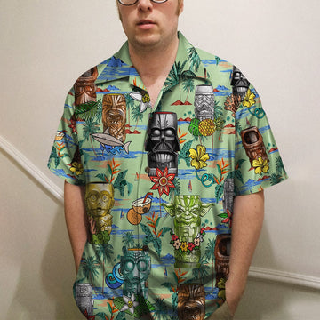 litzzy Shirt and Shorts - Aloha You Must - Tiki Pattern Hawaiian Shirt For Men, Woman, Litzzy Aloha Shirt Hawaiian Shirt   
