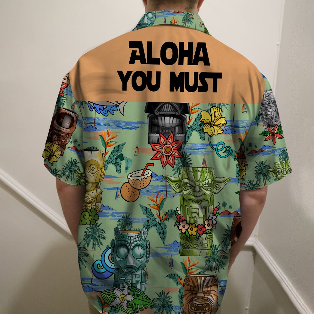 litzzy Shirt and Shorts - Aloha You Must - Tiki Pattern Hawaiian Shirt For Men, Woman, Litzzy Aloha Shirt Hawaiian Shirt   
