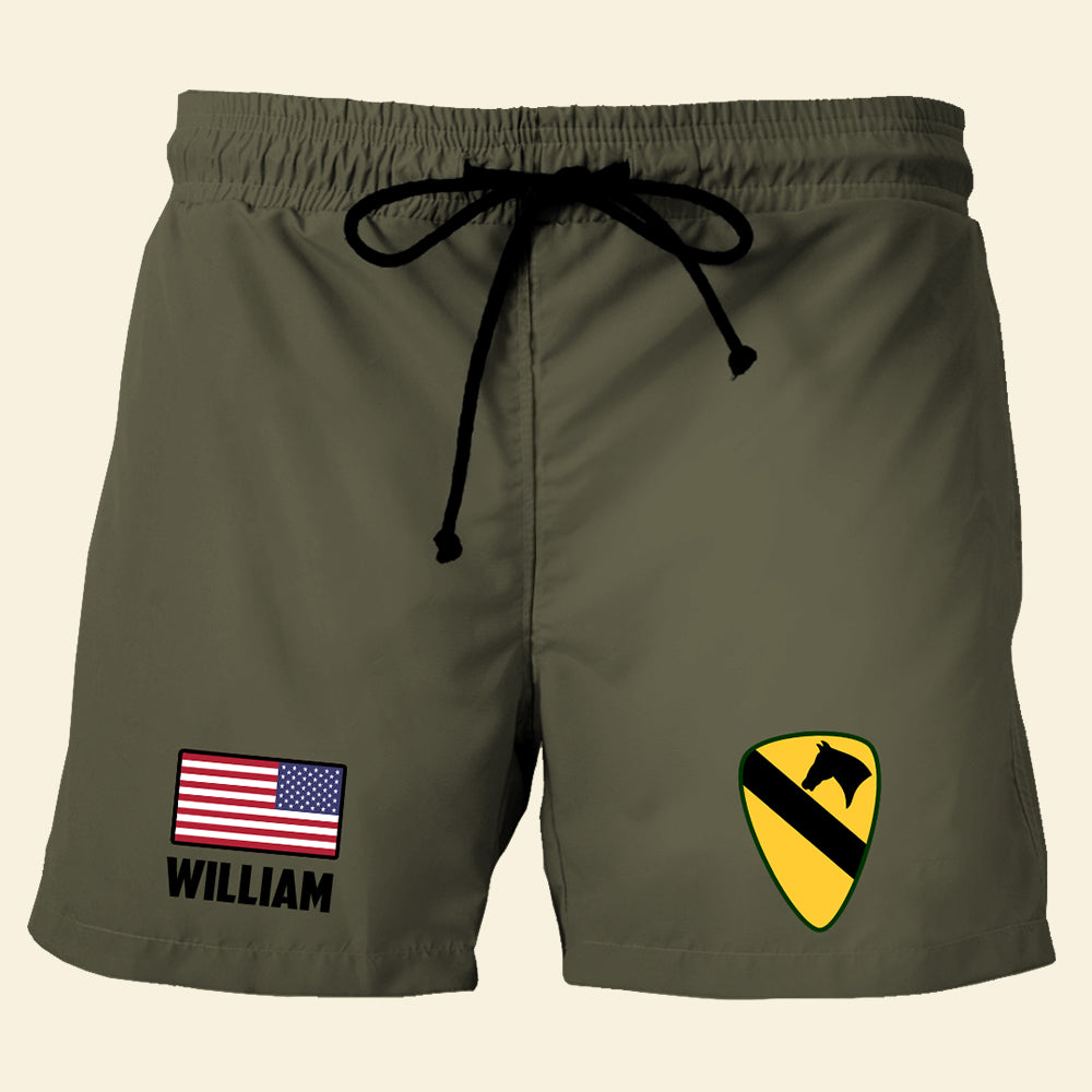 litzzy I Will Always Be A Soldier, Personalized Veteran Hawaiian Shirt and Shorts, Custom Military Unit, Military Gifts Hawaiian Shirt For Men, Woman, Litzzy Aloha Shirt Hawaii Shirt   