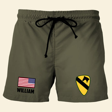 litzzy I Will Always Be A Soldier, Personalized Veteran Hawaiian Shirt and Shorts, Custom Military Unit, Military Gifts Hawaiian Shirt For Men, Woman, Litzzy Aloha Shirt Hawaii Shirt   