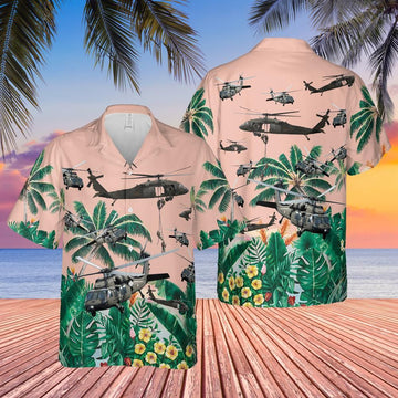litzzy US Army Sikorsky UH-60 Black Hawk Hawaiian Shirt - Aloha shirt Hawaiian Hawaii Shirt For Summer Hawaii Shirt   