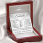 litzzy To My Gorgeous Soulmate - You Are My Heart And Soul -  Gift For Wife, Girlfriend Jewelry   