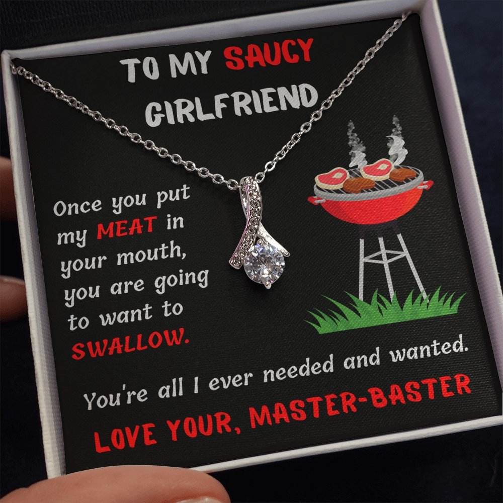litzzy To My Saucy Girlfriend - Love Your, Master - Baster - Gift For Beautiful Girlfriend Jewelry   