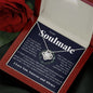 litzzy To My Soulmate - Always Hold a piece of my Heart - Gift For Wife, Girlfriend Jewelry   
