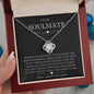 litzzy To My Soulmate - You're My World - Gift For Wife, Girlfriend Jewelry   