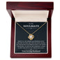 litzzy To My Soulmate - Beautiful Wife - Gift For Wife, Girlfriend Jewelry 18K Yellow Gold Finish Luxury Box w/LED 