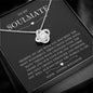 litzzy To My Soulmate - You're My World - Gift For Wife, Girlfriend Jewelry   