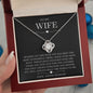 litzzy To My Wife - Sharing my life - Gift For Wife Jewelry   
